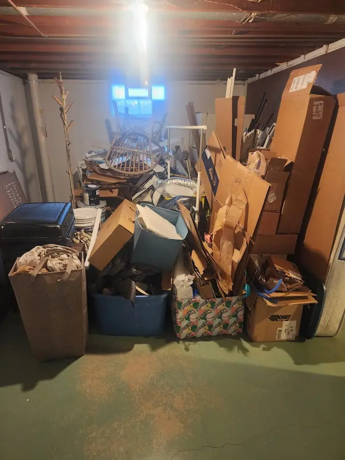 Roll-off dumpster container at job site for Construction Dumpster Rental in Jasper